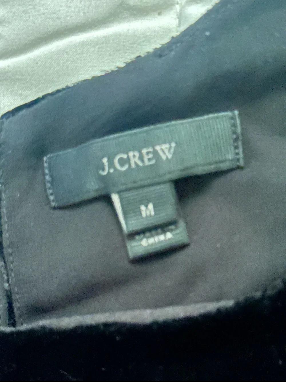 J. Crew Velvet Tank